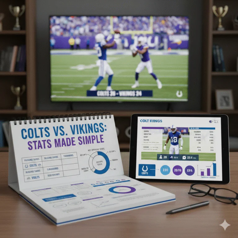 Colts vs Minnesota Vikings Match Player Stats