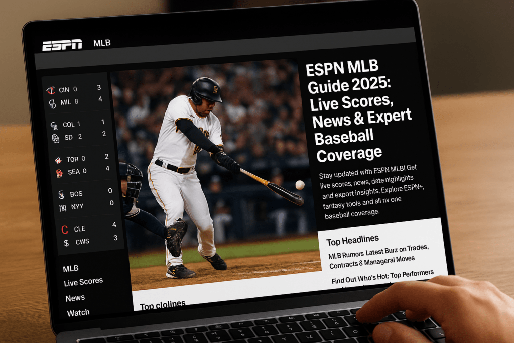 ESPN MLB Guide 2025: Live Scores, News & Expert Baseball Coverage