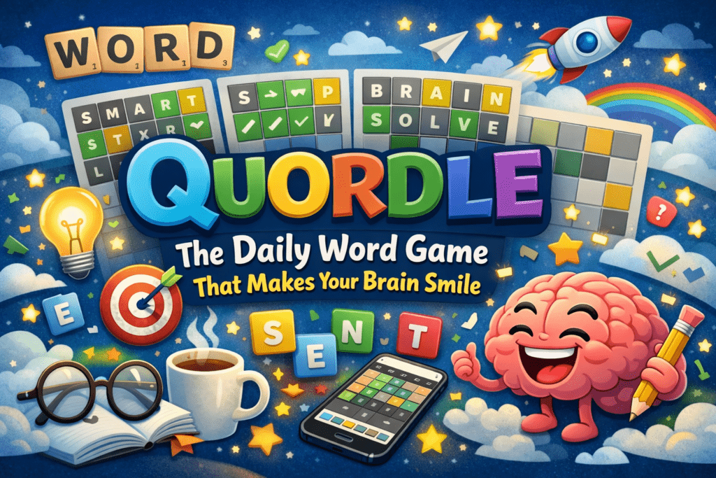 Quordle: The Fun Word Game That Feels Like a Brain Workout