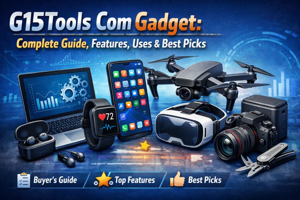 G15Tools Com Gadget: Complete Guide, Features, Uses & Best Picks