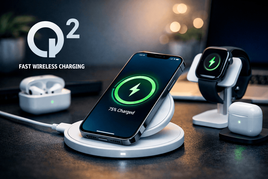 Qi2 wireless charging alaikas premium charging visual
