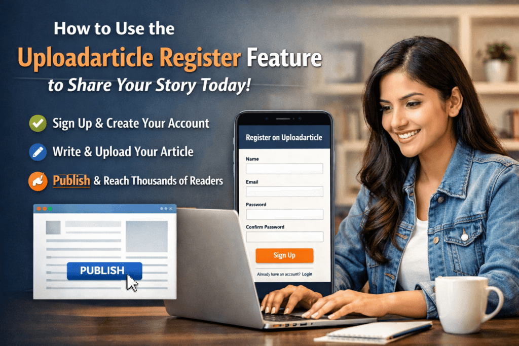 How to Use the Uploadarticle Register Feature to Share Your Story Today