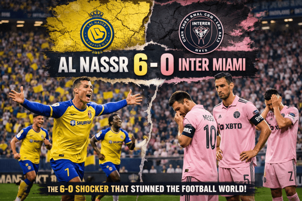 Al Nassr vs Inter Miami: The 6-0 Shocker That Stunned the Football World