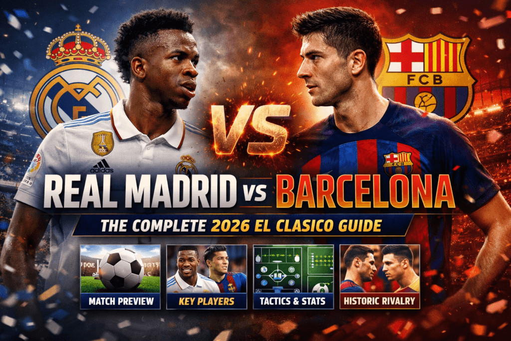Real Madrid vs Barcelona: The Complete 2026 El Clasico Guide