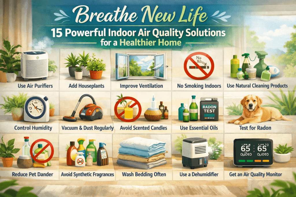 Breathe New Life: 15 Powerful Indoor Air Quality Solutions for a Healthier Home