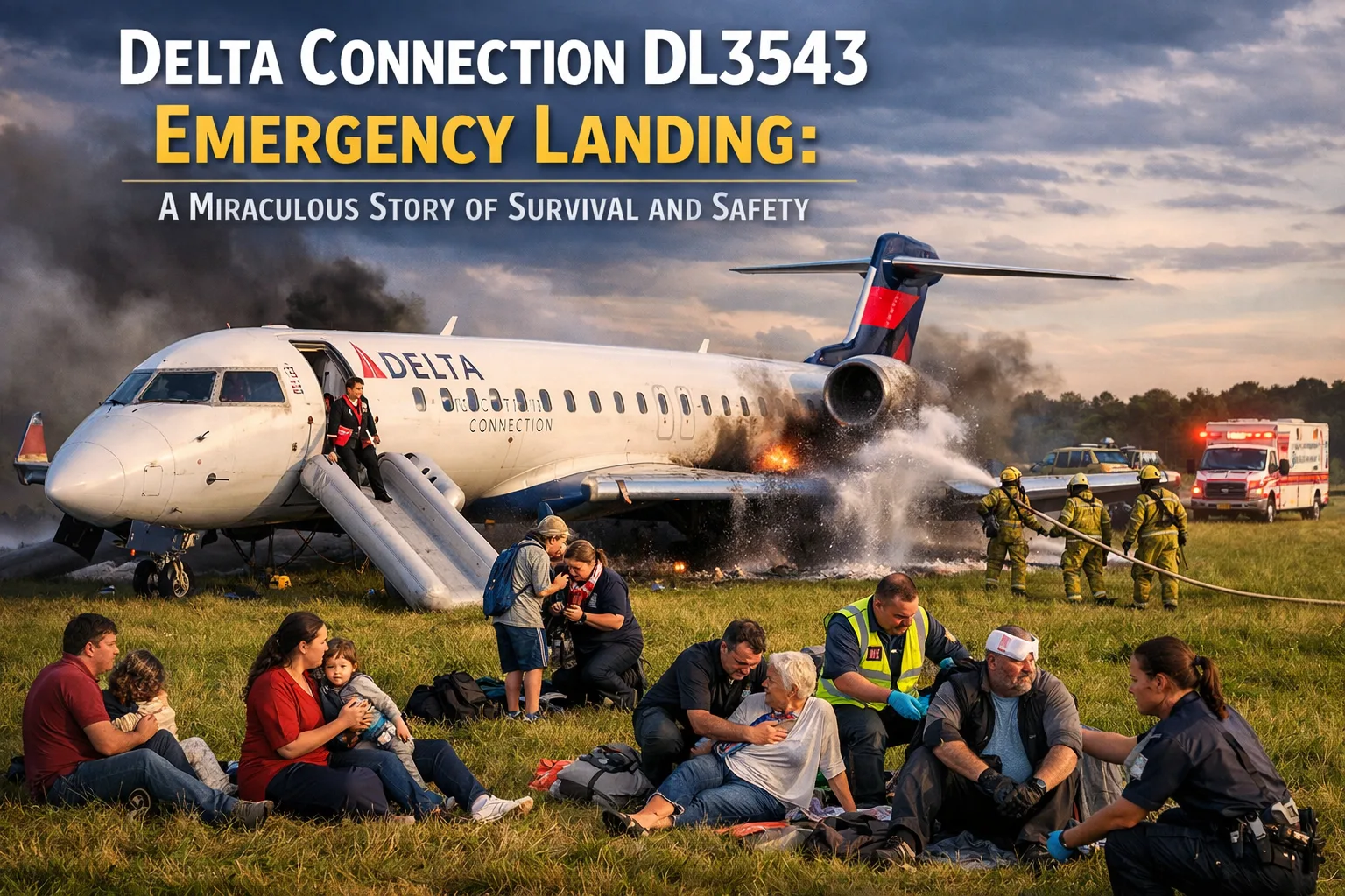 Delta Connection DL3543 Emergency Landing