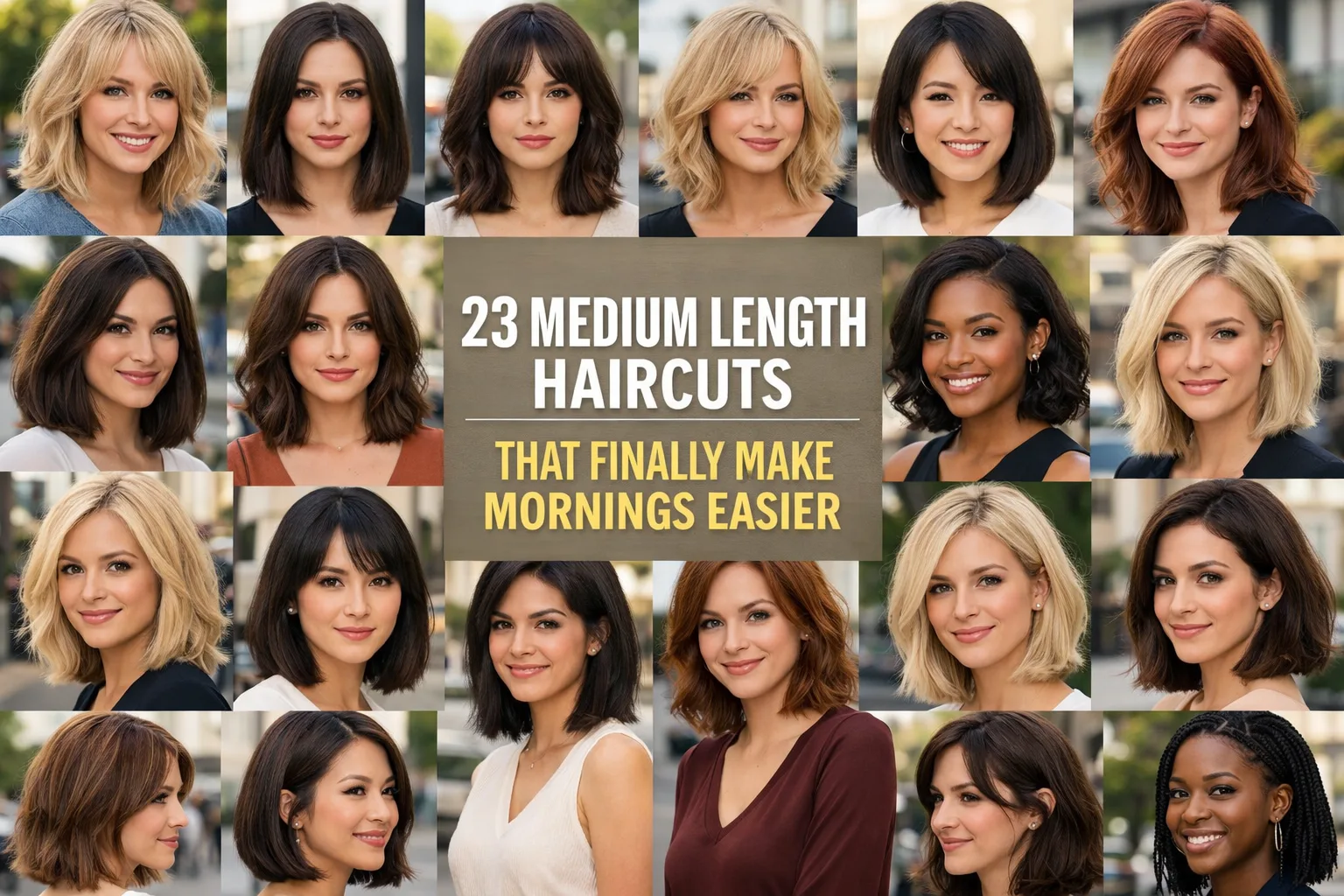 Medium Length Haircuts