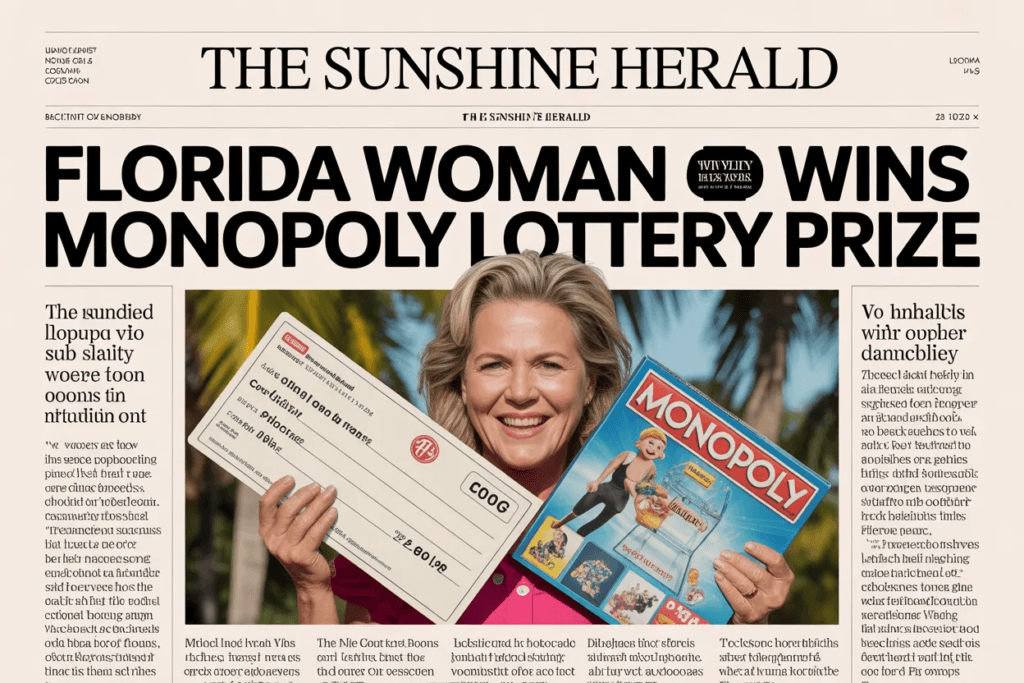 Florida Woman Wins Monopoly Lottery: An Amazing Million Dollar Dream