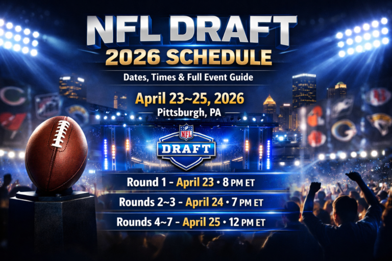 When is the NFL Draft