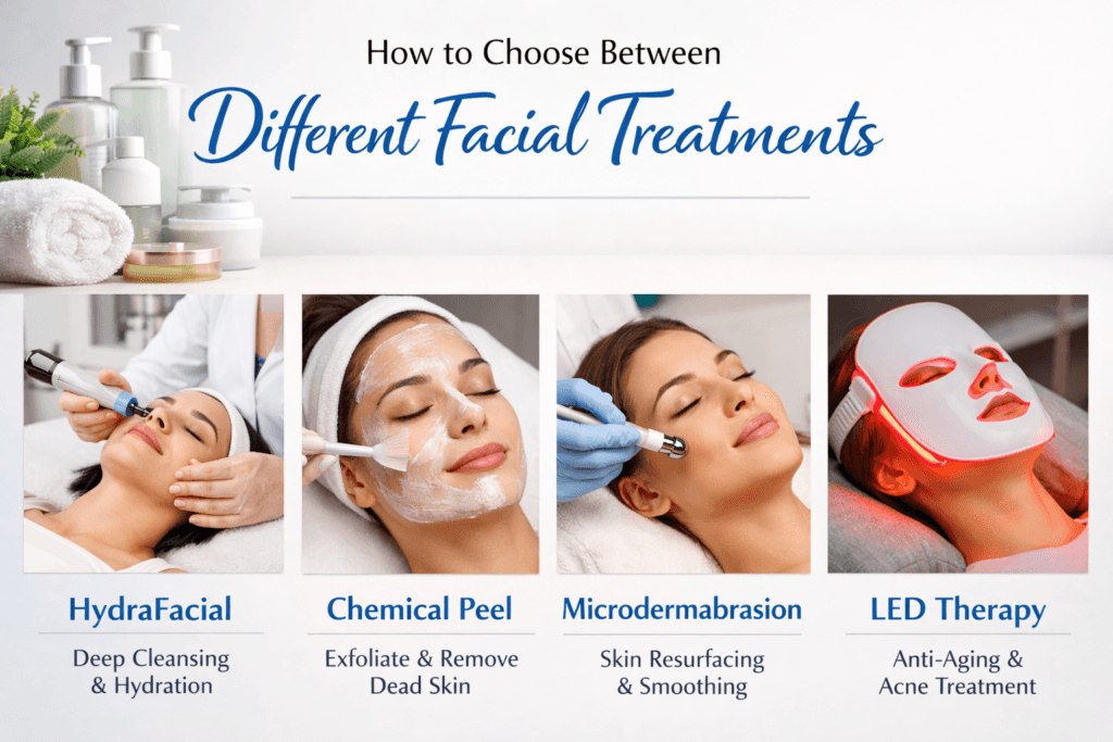 How to Choose Between Different Facial Treatments