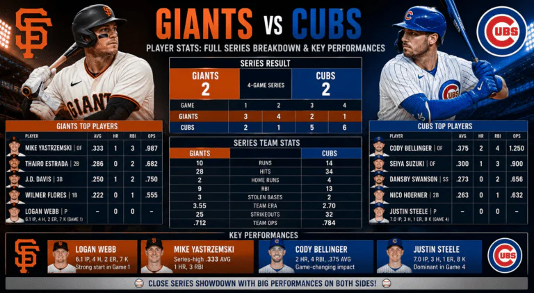 Giants vs Cubs