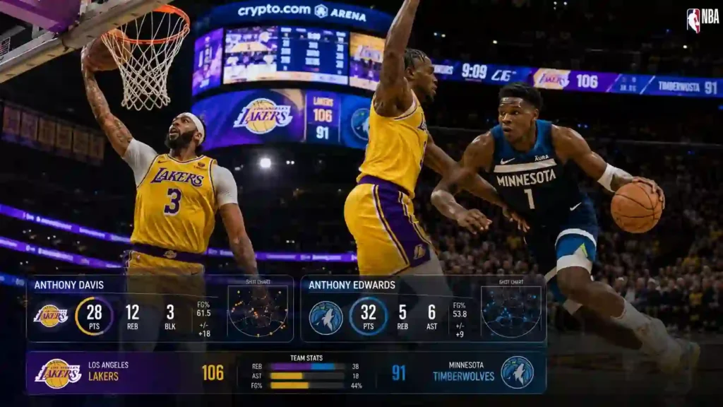 Lakers vs Timberwolves Match Player Stats: Who Dominated?