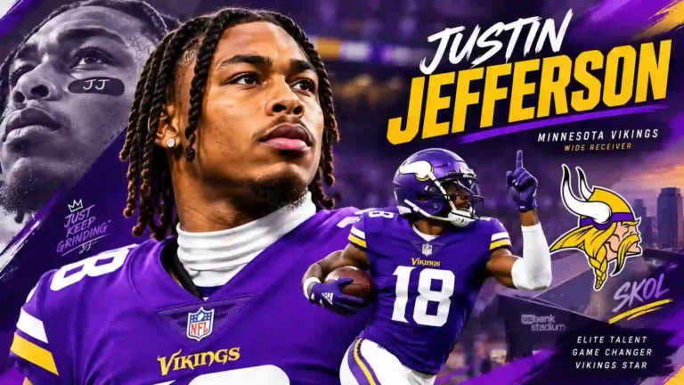 Justin Jefferson Minnesota Vikings wide receiver